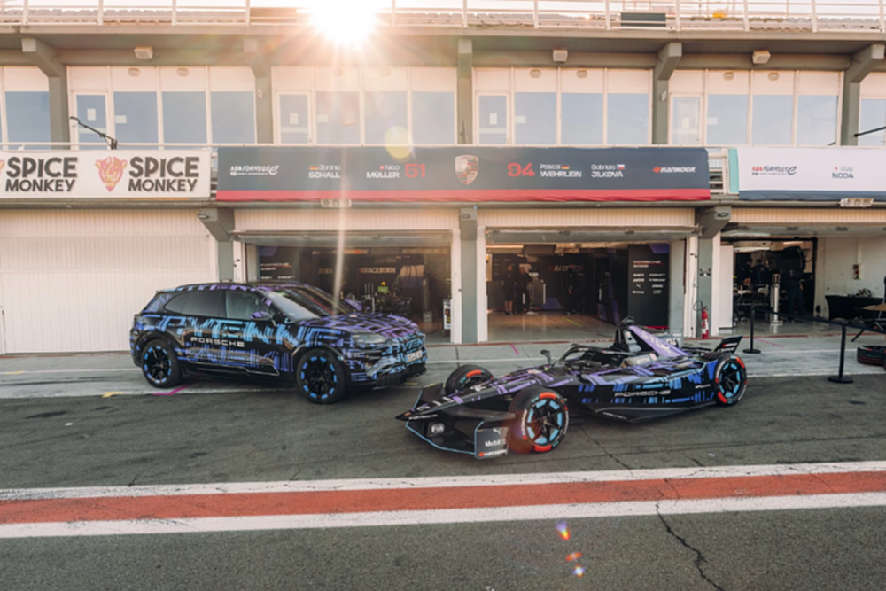 ปอร์เช่ คาเยนน์ อีเลคทริค เทคโนโลยีจากรถแข่ง ฟอร์มูล่า อี