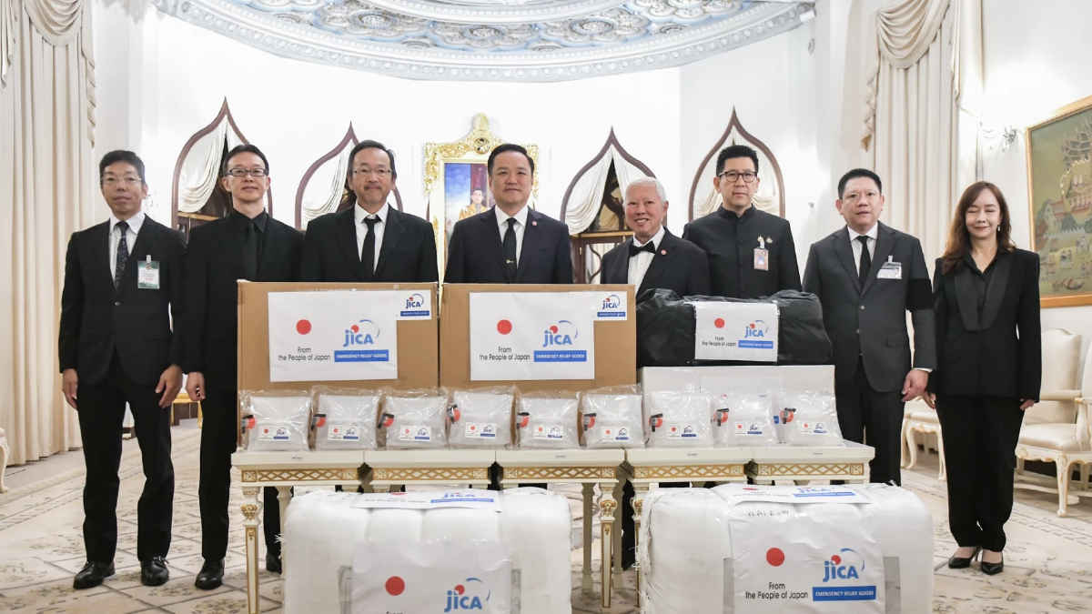 ‘อนุทิน’ ขอบคุณ ‘ญี่ปุ่น’ บริจาคช่วยอุทกภัยภาคใต้ มูลค่ากว่า7ล้าน