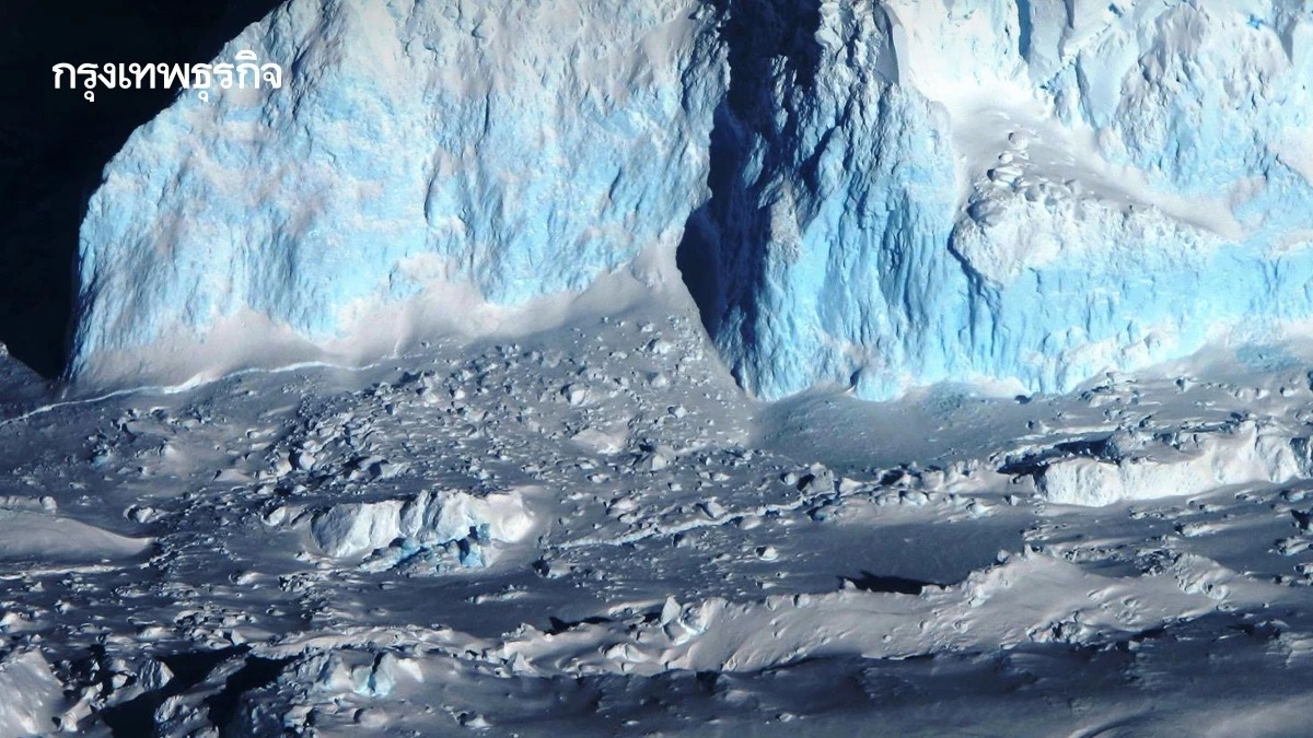‘พายุใต้น้ำ’ กัดเซาะ ‘ธารน้ำแข็ง’ ในแอนตาร์กติกา ละลายเร็วขึ้น ดันระดับน้ำทะเลพุ่ง