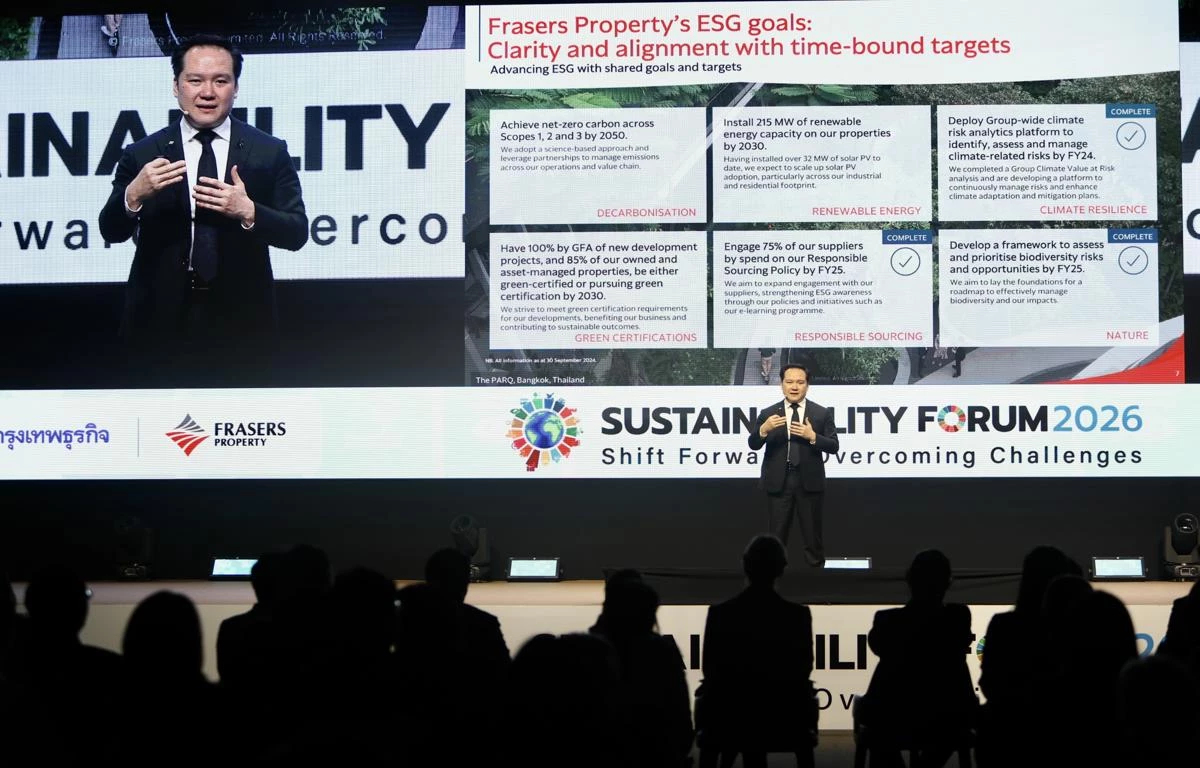 เฟรเซอร์สฯชู6เสาหลักESGพลิกเมืองตาม“เศรษฐกิจพอเพียง”