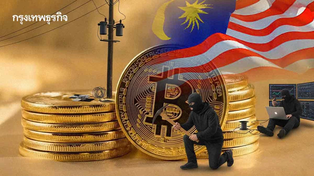 มาเลเซียไล่ล่านักขุดบิตคอยน์เถื่อน ลักลอบใช้ไฟสูญ 1 พันล้านดอลลาร์