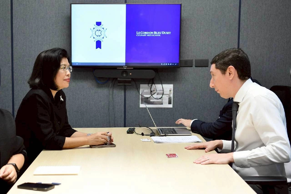 กรมทรัพย์สินทางปัญญา จับมือ เลอ กอร์ดอง เบลอ ดุสิต นำวัตถุดิบ GI ไทย ลงในหลักสูตรอาหาร