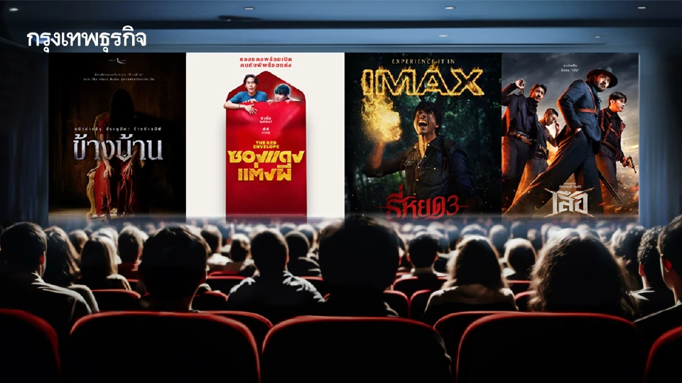 'ธี่หยด 3-ข้างบ้าน-เสือ-ซองแดงแต่งผี' หนังไทย 100 ล้าน ปี 2568