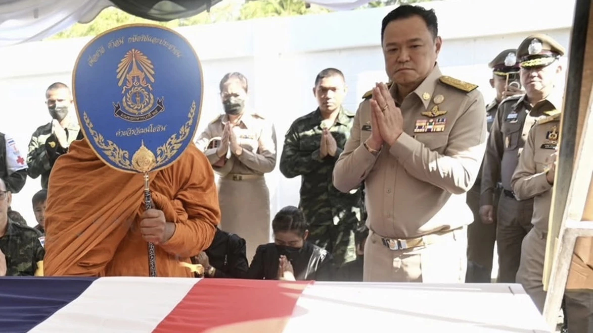 ‘อนุทิน’ โว ยึดพื้นที่ทางทหารจากกัมพูชาได้หมด หวัง ไม่ปะทะรุนแรงเพิ่มขึ้น