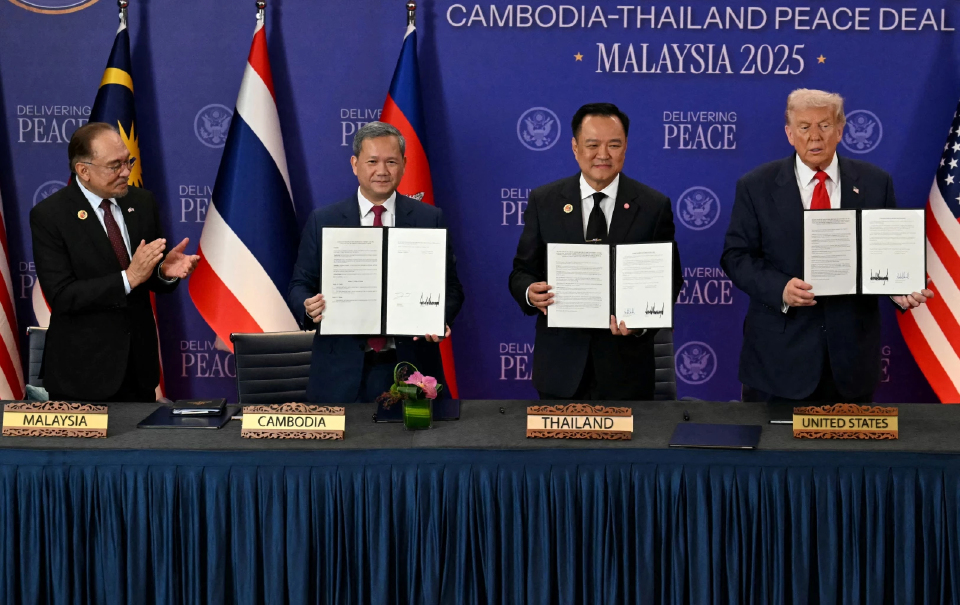 โฆษกกัมพูชายังไม่ทราบนัดหมายคุยโทรศัพท์ ‘ทรัมป์-ฮุน มาเนต’