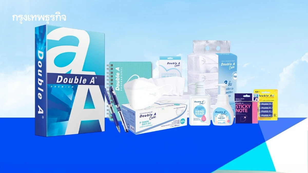 ดั๊บเบิ้ล เอ โชว์รายได้ทะลุ 1.6 หมื่นล้าน กำไรเฉียดพันล้าน ยืนหยัดท่ามกลางเศรษฐกิจผันผวน