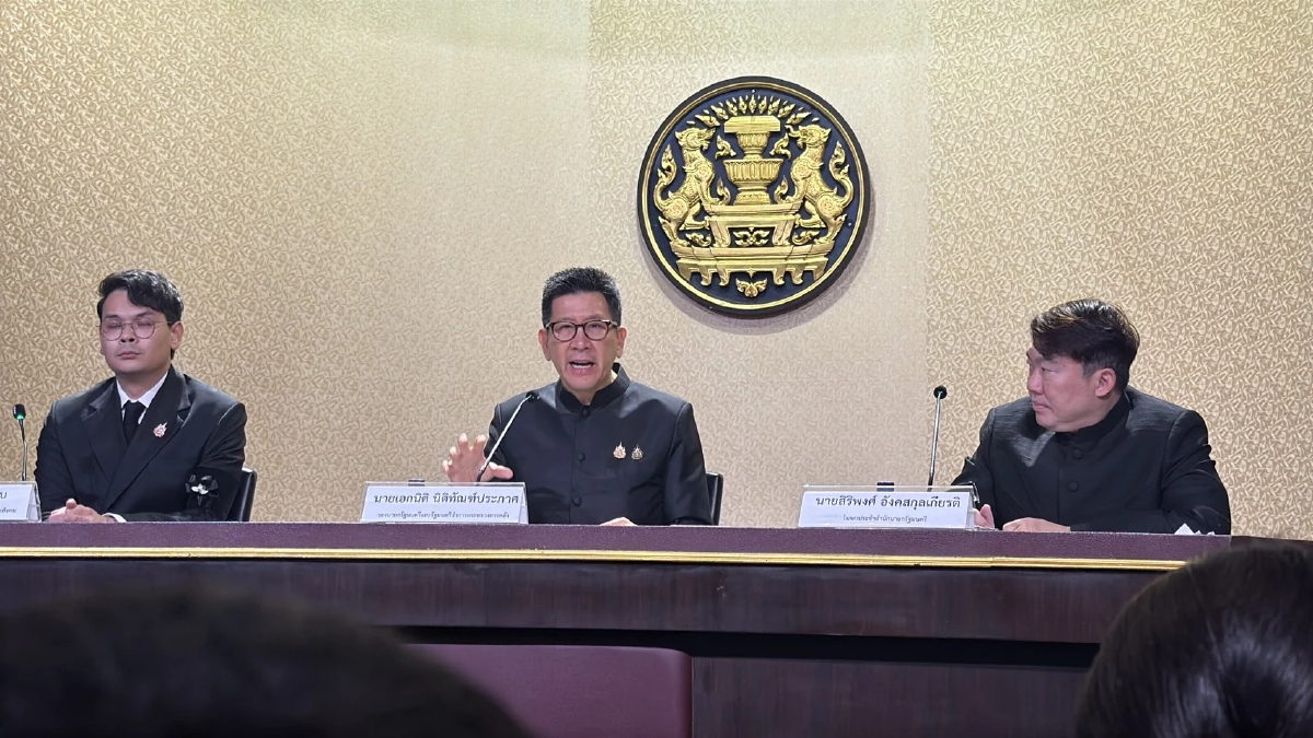 'เอกนิติ' รับนโยบายนายกฯ ศึกษาคนละครึ่งเฟส 2 คู่เยียวยา-ฟื้นฟู น้ำท่วม