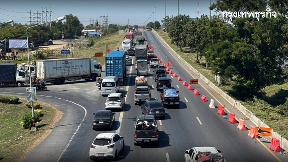 คนอยุธยา เช็กเส้นทาง รถติด ปิดถนนสายเอเชีย 26 วัน มีซ่อมสะพาน ทล.32