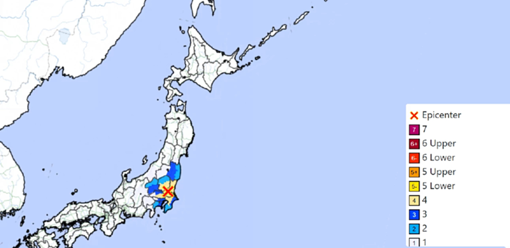 เกิดแผ่นดินไหว 4.9 เขย่าตอนเหนือกรุงโตเกียว ญี่ปุ่นยังไม่เลิกคำเตือน Mega Quake