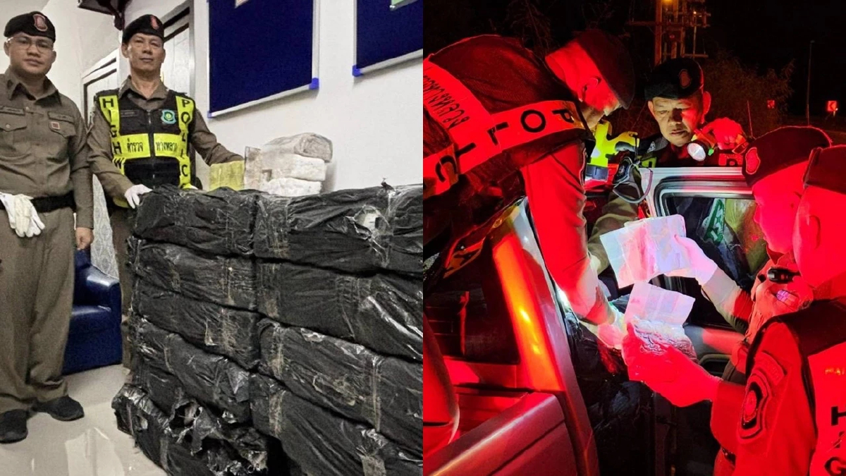 สกัดจับขบวนการขนยาไอซ์ น้ำหนักครึ่งตันกว่า 3 ร้อยล้าน