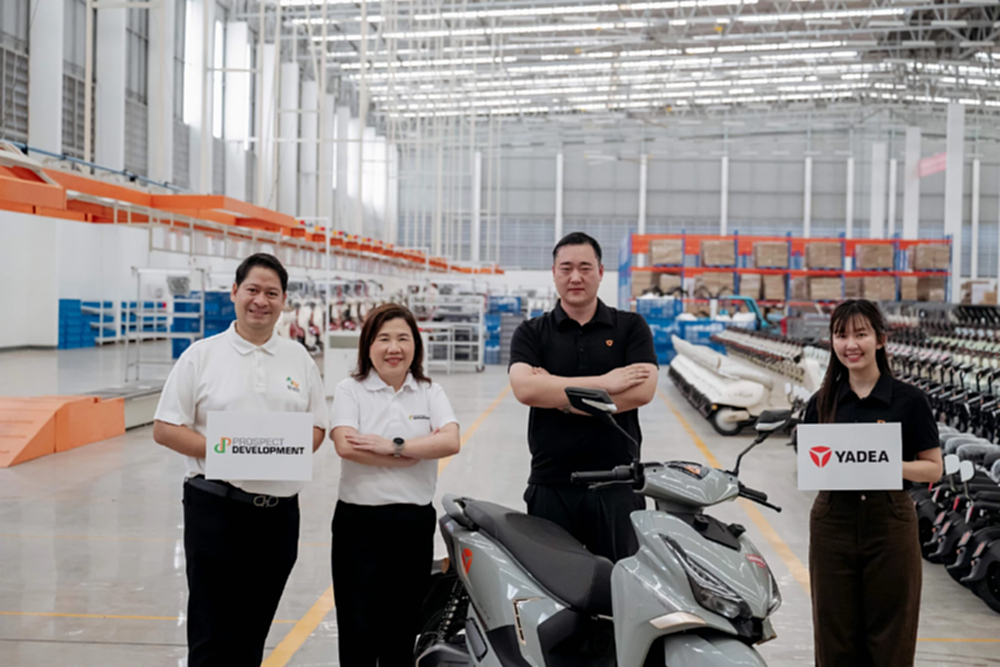 YADEA ปักธงไทย ฐานผลิต EV จักรยานยนต์  เขย่าเกมอุตสาหกรรมอาเซียน