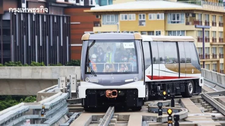 'รถไฟฟ้าสายสีทอง' ปรับราคาค่าโดยสาร 17 บาทตลอดสาย เริ่ม 1 ม.ค.นี้