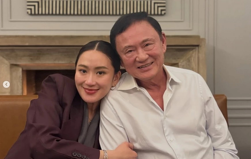 'อิ๊งค์' บอกสุขสันต์วันพ่อ 'ทักษิณ' ขออดทน รอไปเที่ยวรอบโลกกัน