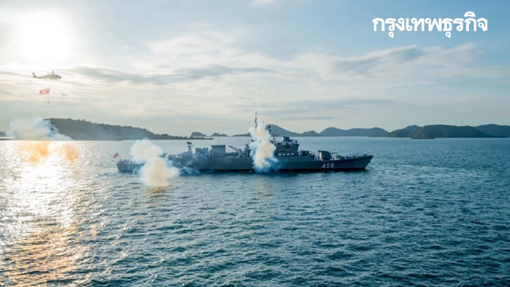 ทร. ห้ามเรือประมงเข้าใกล้เขตชายแดน พบเห็นเรือรบกัมพูชา แจ้งทันที