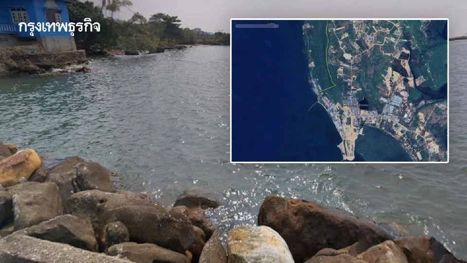 'กัมพูชา' สร้างเขื่อนดักตะกอน หวังแผ่นดินงอก ไทยเสี่ยงชายหาดหาย