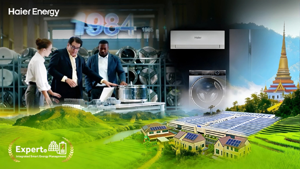 Haier Energy ผู้นำโซลูชันพลังงานอัจฉริยะครบวงจร เปิดยุทธศาสตร์สร้างอนาคตสีเขียวในไทย