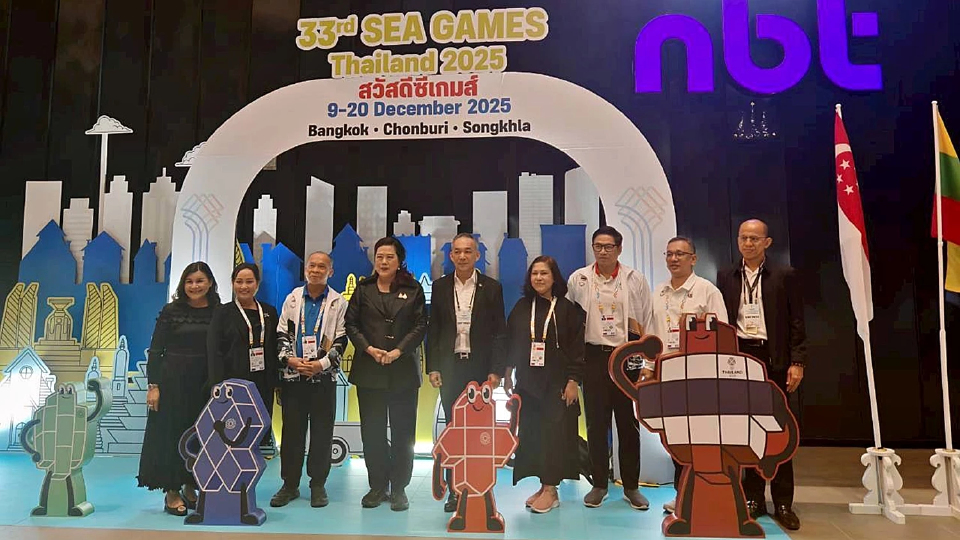 NT พร้อมให้บริการ ถ่ายทอดสดซีเกมส์ ครั้งที่ 33 เชื่อมโยงในและต่างประเทศ