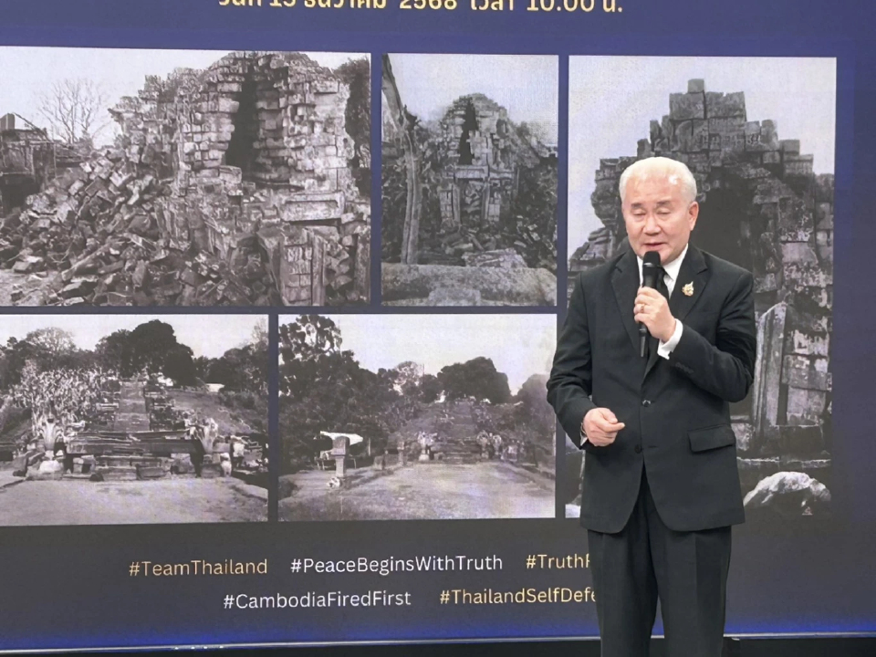 'อธิบดีกรมศิลป์' ย้ำ ทหารไทย ยึด 'ปราสาทตาควาย'ให้ได้ ไม่ต้องกังวล ซ่อมได้