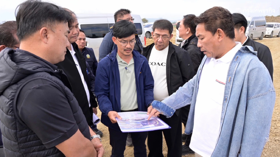 อธิบดีฯ สุริยพล ประชุมเร่งรัดงานก่อสร้างถนนรอบกว๊านพะเยา จังหวัดพะเยา