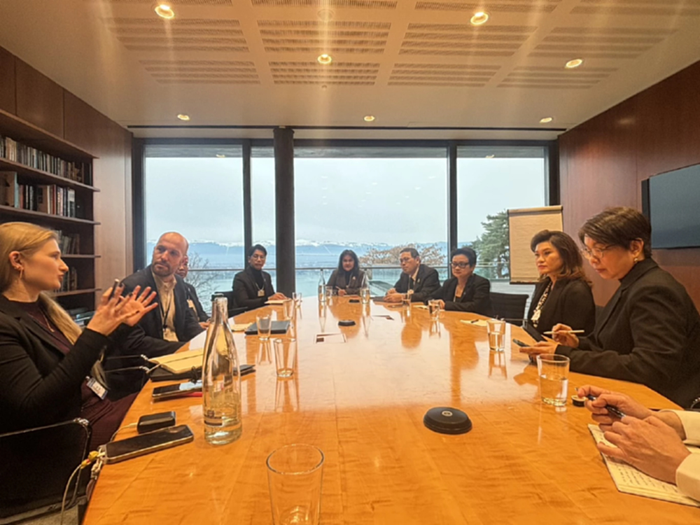 “กิริฏา ”ผู้ช่วยรมว.พาณิชย์ หารือ WEF   เผย เชิญ”ศุภจี”เข้าร่วมประชุมประจำปีที่ดาววอสปีหน้า