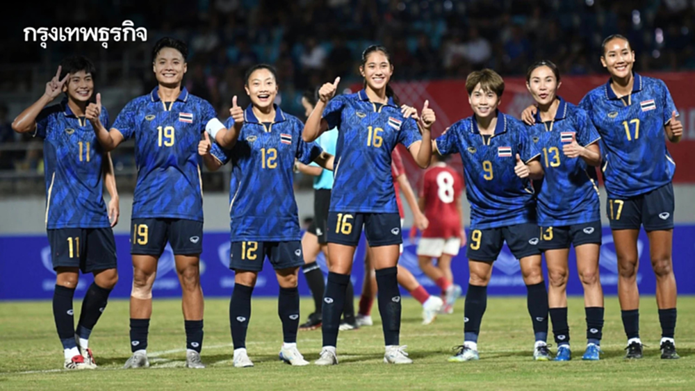 ผลบอล ฟุตบอลหญิงไทย ถล่ม อินโดฯ 8-0 ประเดิมชัยนัดแรก ศึก ซีเกมส์ 2025