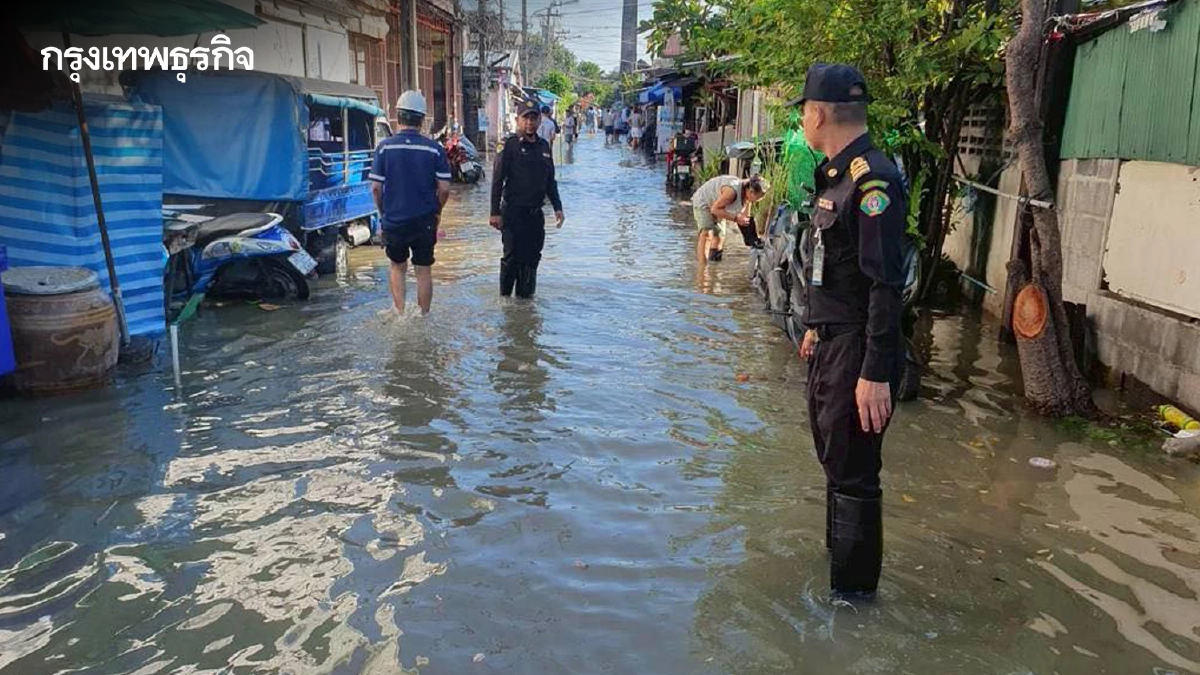 ด่วน! แจ้งเตือน 'น้ำทะเลหนุนสูง' 11 ชุมชนนอกแนวคันกั้นน้ำเฝ้าระวังใกล้ชิด