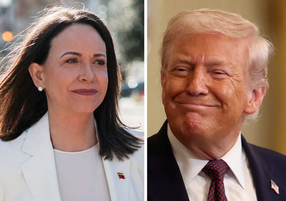 ทรัมป์ยอมรับเหรียญรางวัลโนเบลจากผู้นำฝ่ายค้านเวเนซุเอลา