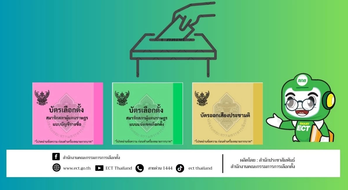 กกต.เผยพิมพ์บัตรเลือกตั้ง สส.-ประชามติ แบบละ 56 ล้านใบ