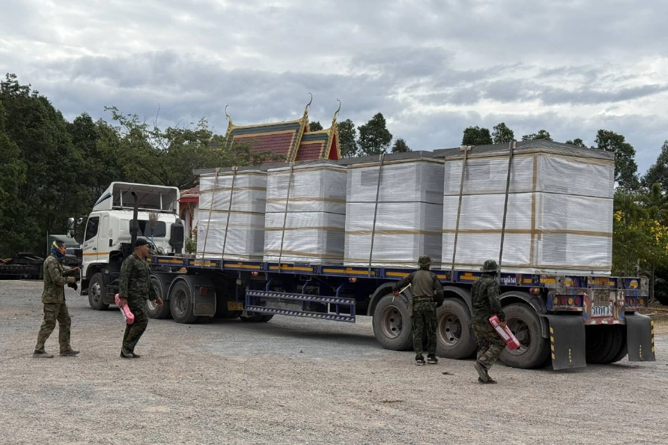'กองทัพไทย' จัดทำ บังเกอร์คอนกรีตสมรรถนะสูงพิเศษ โดยกองทุนหทัยทิพย์