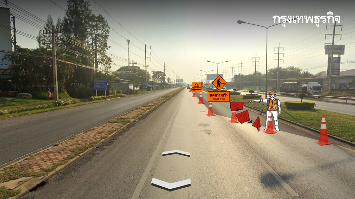 เช็กเส้นทาง ปิดถนนมิตรภาพ ขาออก งานก่อสร้างแบริเออร์ คาด รถติด