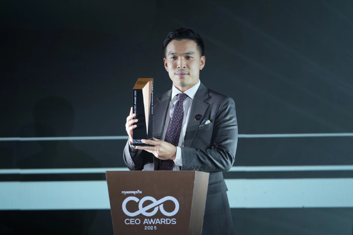 'สินนท์' CEO บ้านปู รับรางวัล 'Young CEO Award 2025' จาก 'กรุงเทพธุรกิจ'