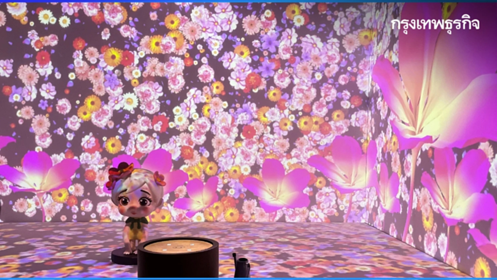 BLOOM in Four Seasons นิทรรศการศิลปะดิจิทัล อิมเมอร์ซีฟ อบอุ่นใจ