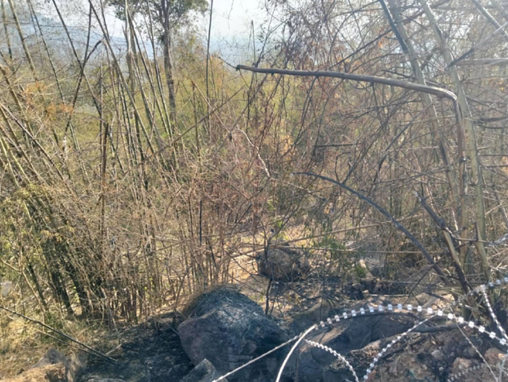 ทภ.2 ยัน ไฟไหม้ช่องอานม้า  ลามเข้าแนวระเบิดบึ้ม ทหารเจ็บ 2 นาย