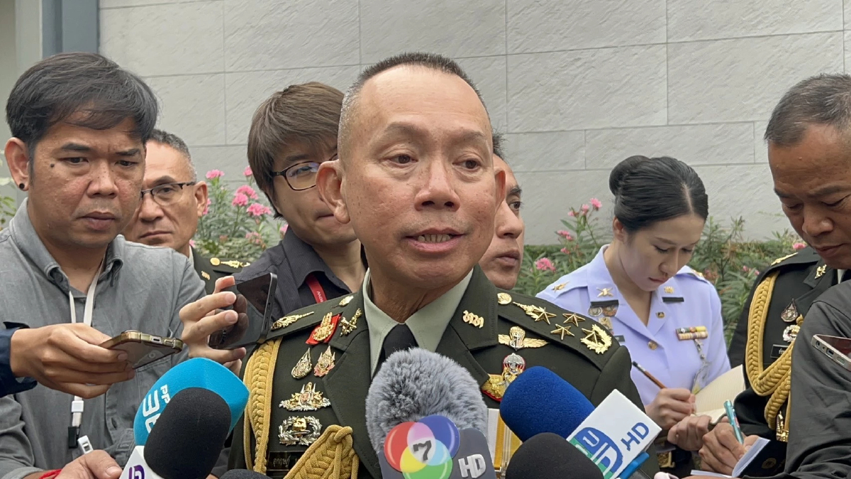 ผบ.ทสส. ไม่ไว้ใจกัมพูชา หลัง 'เตีย บัญ' ขอสงบศึก เตือน อย่ายั่วยุ ทหารไทยขี้โมโห