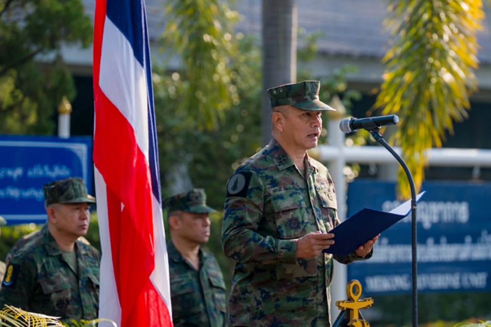 ผบ.ทร. สั่งคุมเข้มภัยคุกคามข้ามชาติลุ่มน้ำโขง ย้ำ ปีแห่งความพร้อมรบ