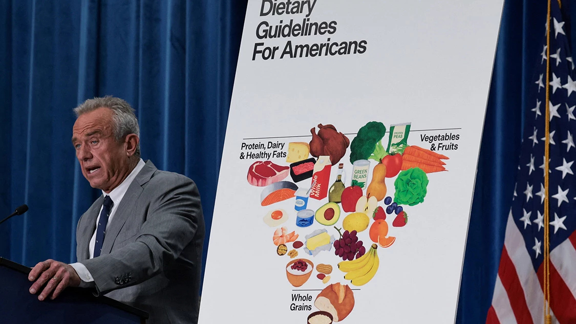 สหรัฐประกาศ 'พีรามิดอาหารใหม่' ทรงกลับหัว กินดีต้องมีโปรตีน