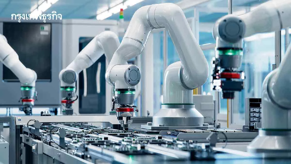 ไทยใช้หุ่นยนต์กระจุกตัวอุตฯไฟฟ้า-ยานยนต์   ส่วนจีน-เว่ียดนามพัฒนาโรบอตภาคผลิตโตเด่น