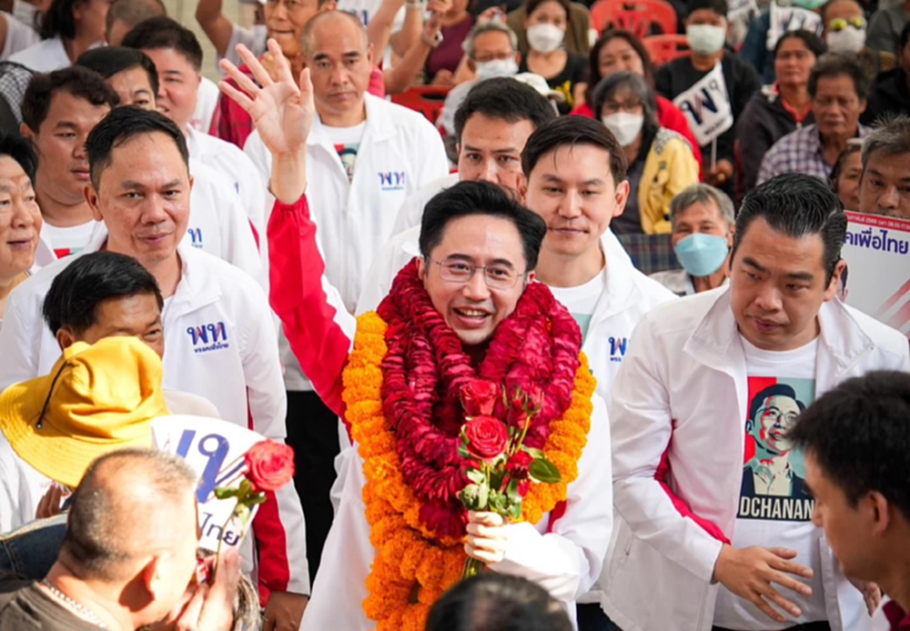 ยศชนัน’ อ้อนชาวชลบุรีขอพา 10 ผู้สมัครสส.เข้าสภา-ส่งตัวเองเข้าทำเนียบ