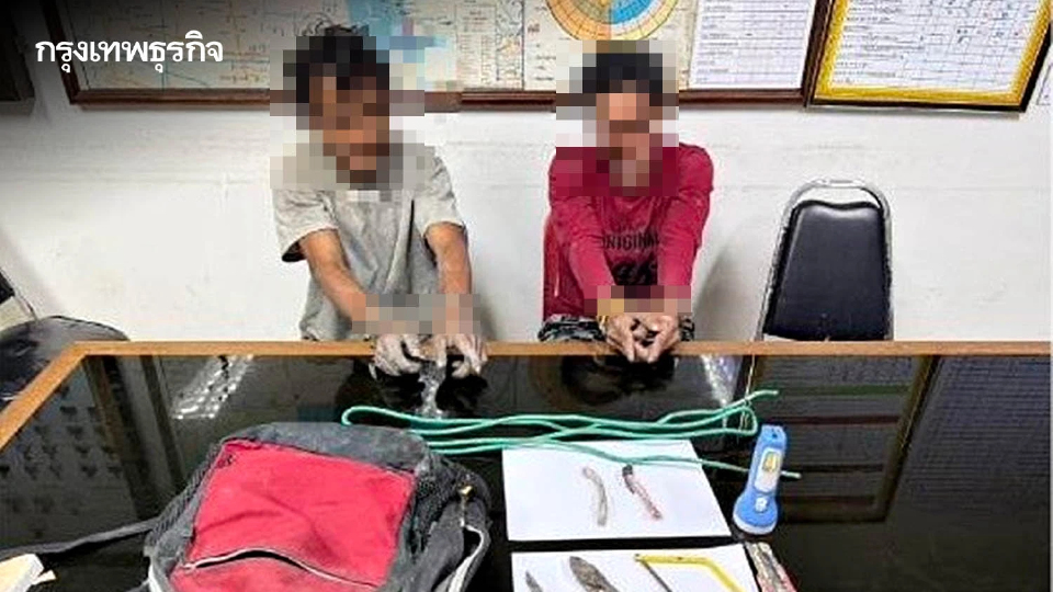 จับแพ็คคู่ 'โจรลักตัดสายไฟ' กทม. เตือนโทษหนัก คุกสูงสุด 7 ปี - ปรับ 1.4 แสน