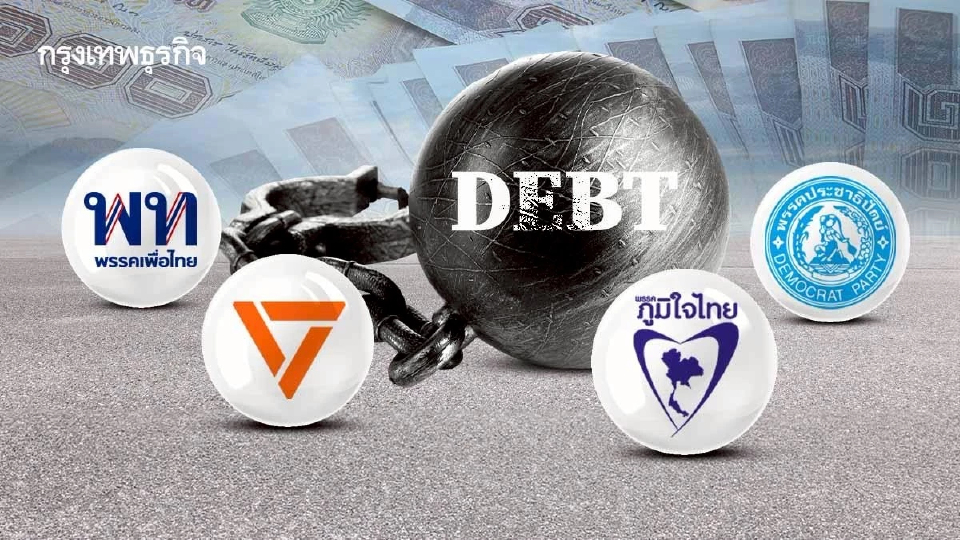 ผ่าแพ็กเกจ 4 พรรคใหญ่ แข่งนโยบาย “แก้หนี้” ชิงฐานเสียงฐานราก
