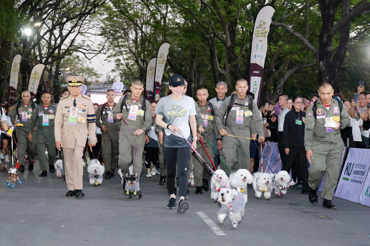 พระราชินี ทรงร่วมเดิน Run for Wheels #5 พร้อมสุนัขหลวงวินเทอร์