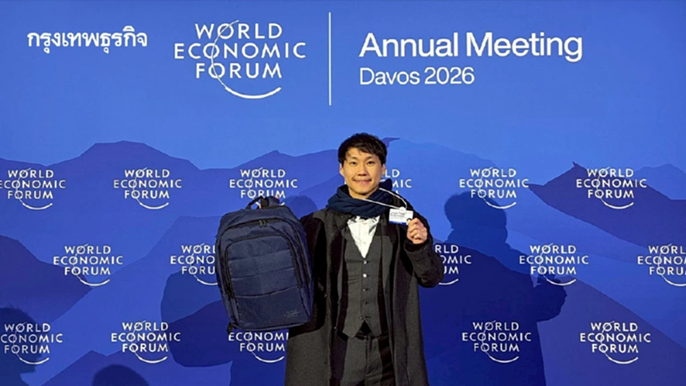 ท๊อป จิรายุส ตัวแทนผู้นำไทยบนเวที WEF 2026 ต่อเนื่องปีที่ 5