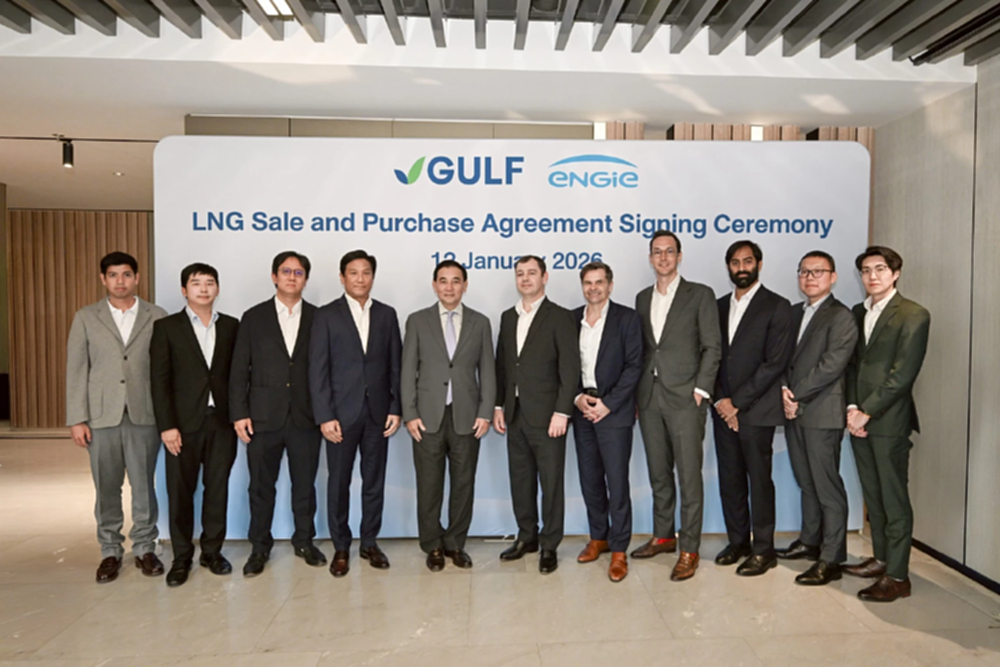 'กัลฟ์-เอ็นจี' ลงนามซื้อขาย LNG ระยะยาว 15 ปี ปูทางความมั่นคงพลังงานสะอาด