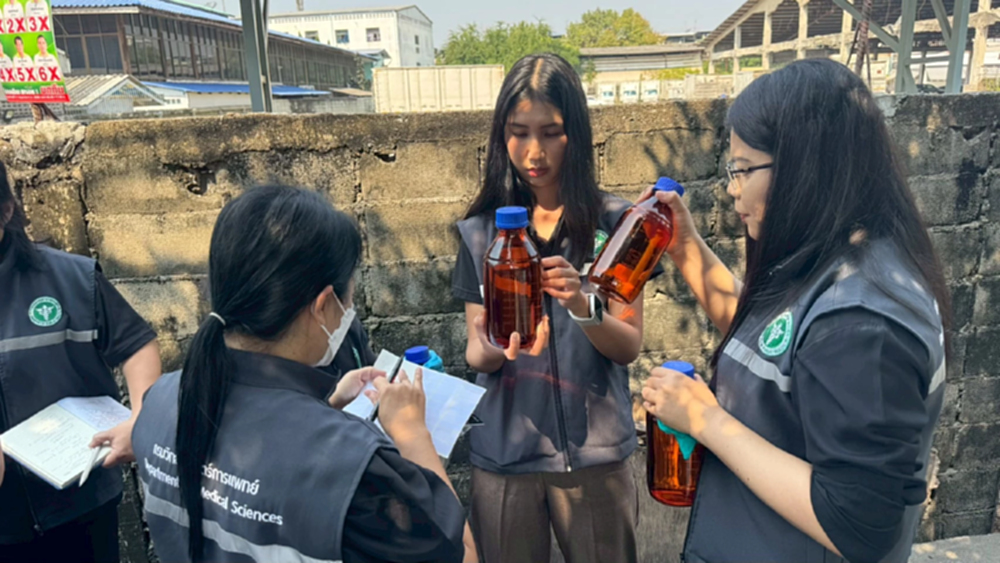 กรมวิทย์ เผยผลสุ่มตรวจอาหาร-น้ำ พื้นที่สารเคมีรั่วไหล
