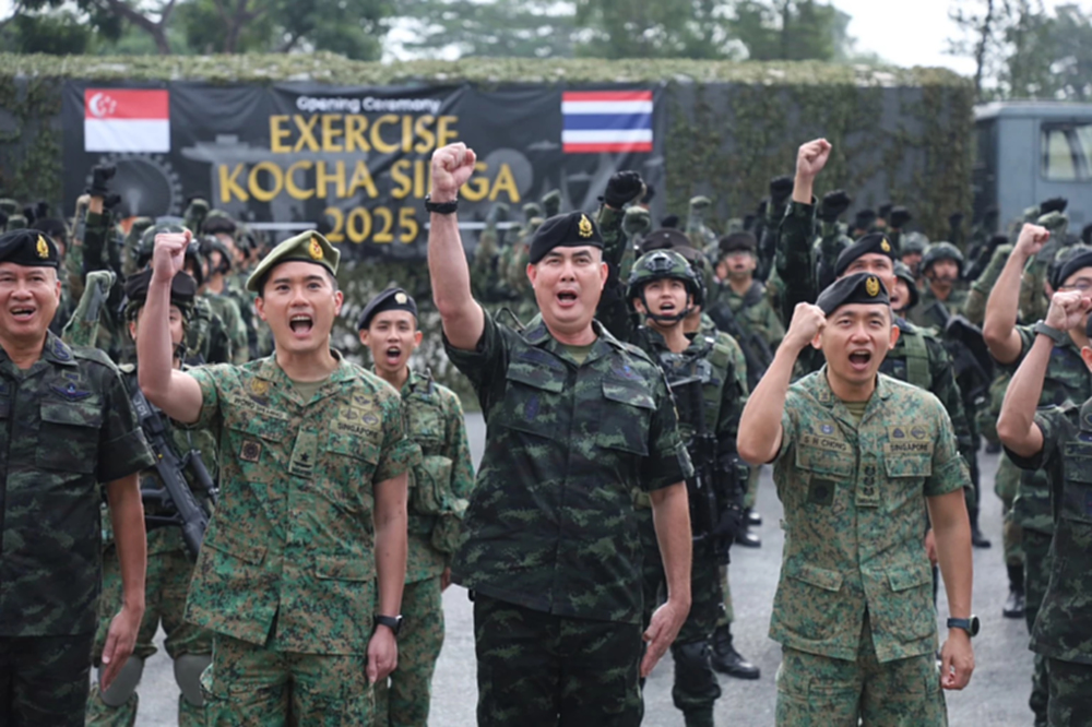 ทบ.ไทย–ทบ.สิงคโปร์ ฝึกผสมคชสีห์ เสริมแกร่งทางทหาร-ความมั่นคงภูมิภาค