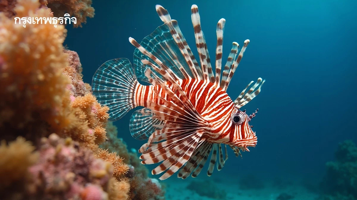 ‘ปลาสิงโต’ เอเลี่ยนสปีชีส์รุกรานระบบนิเวศ ‘ยุโรป’ ผุดแคมเปญชวนประชาชนจับกิน