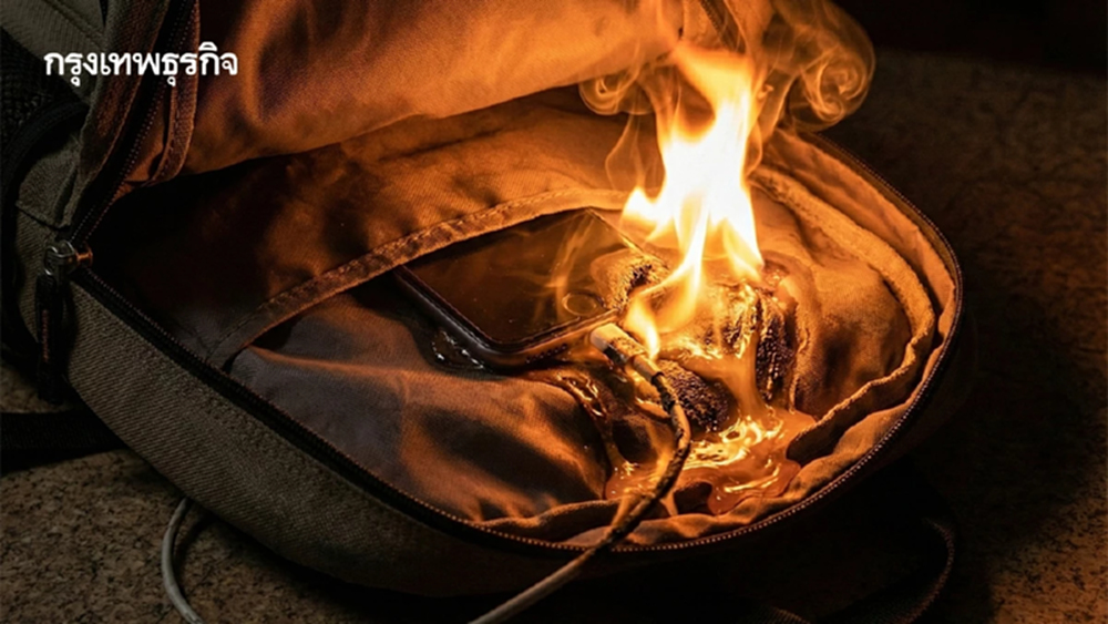 ระวังชาร์จมือถือทิ้งไว้ ระเบิดคากระเป๋า ย้ำห้ามทำ 3 สิ่งนี้เด็ดขาด