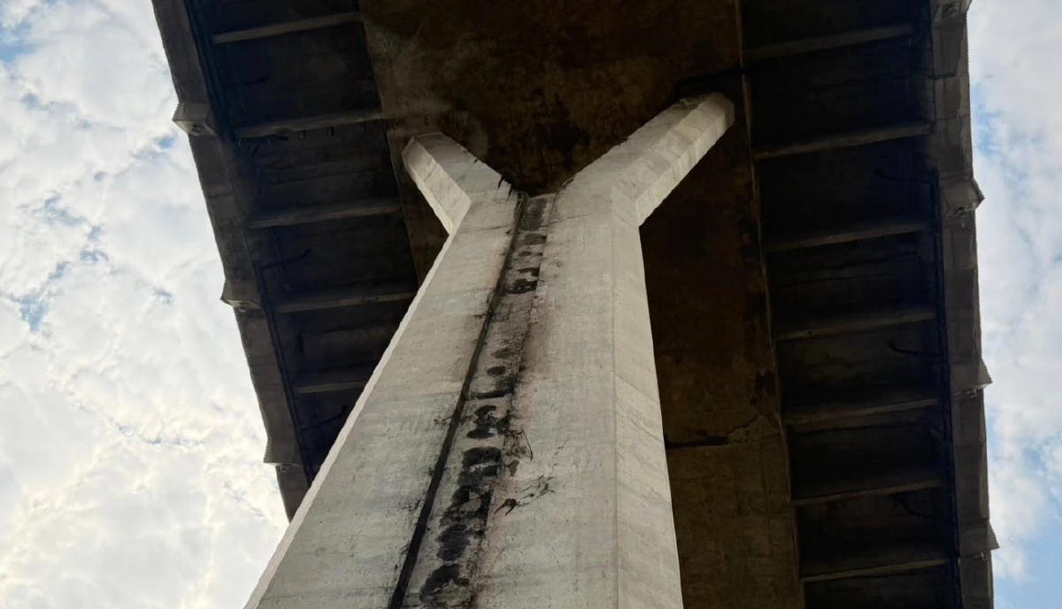 กรมทางหลวงชนบท แจงปมไฟไหม้ตอม่อสะพานภูมิพล ยันไม่กระทบโครงสร้าง