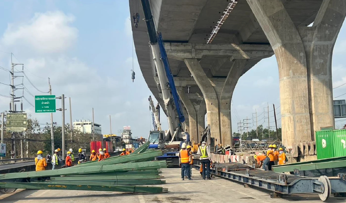 อัปเดตพระราม 2 เคลียร์คานถล่มคืบ 60% เช็กจุดปิด-ทางเบี่ยงล่าสุด