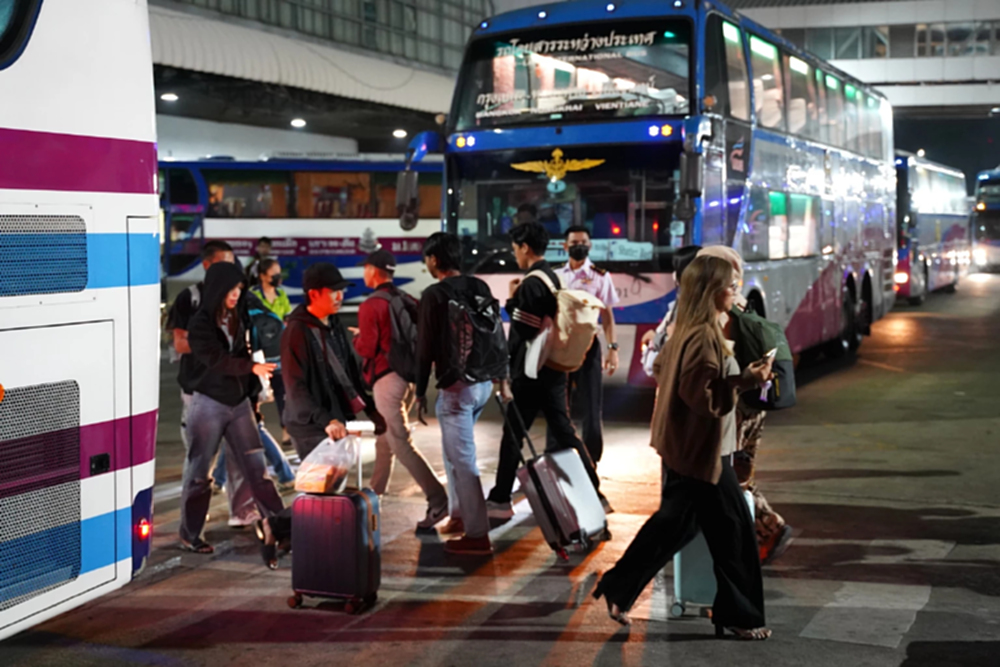 บขส.สรุปยอดเดินทางปีใหม่ 10 วัน ผู้โดยสารใช้บริการกว่า 1.2 ล้านคน